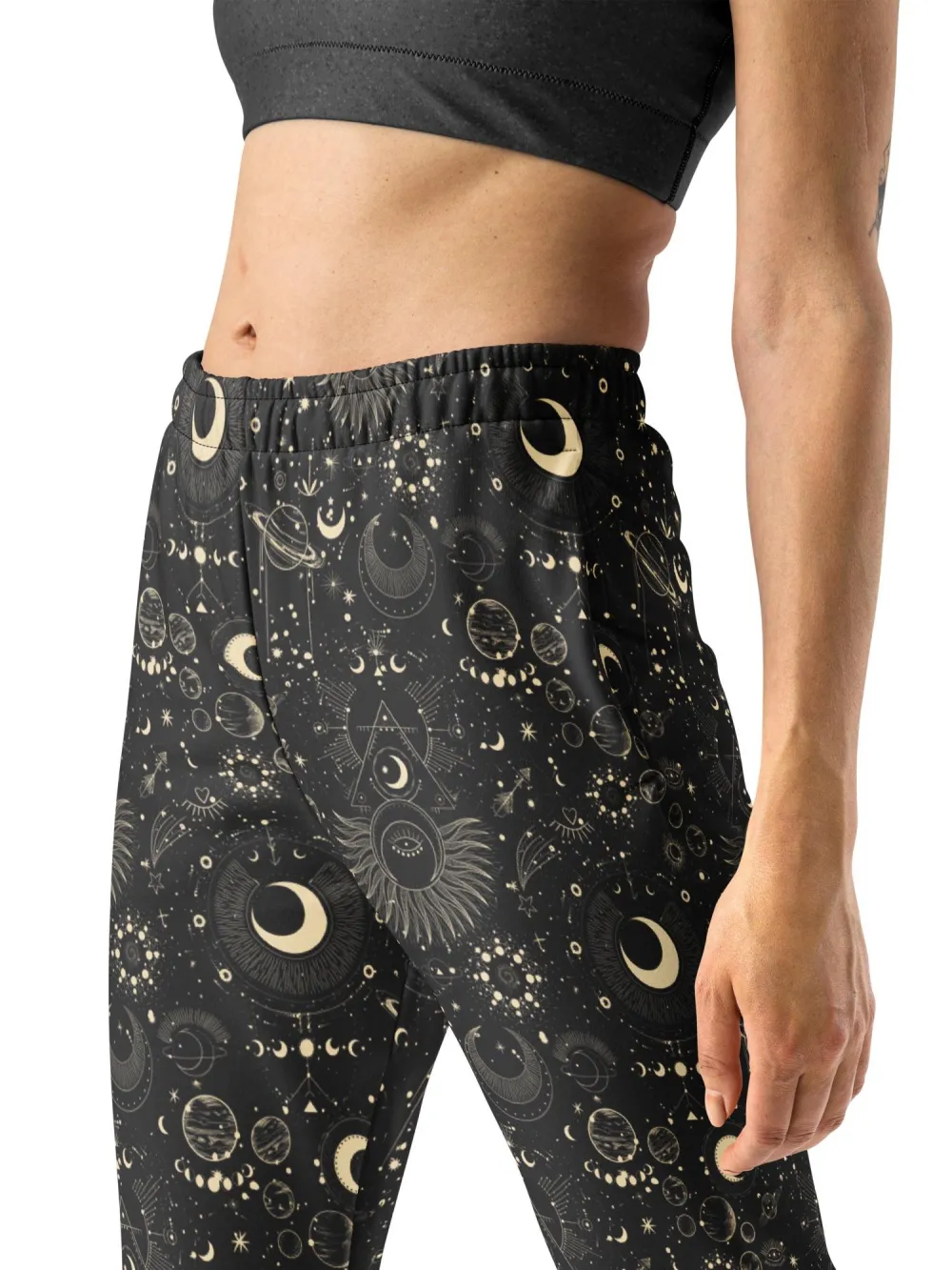 Vintage Celestial Graphic Joggers