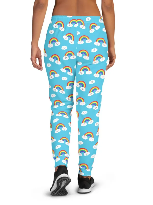 Bright Rainbow Cloud Trousers