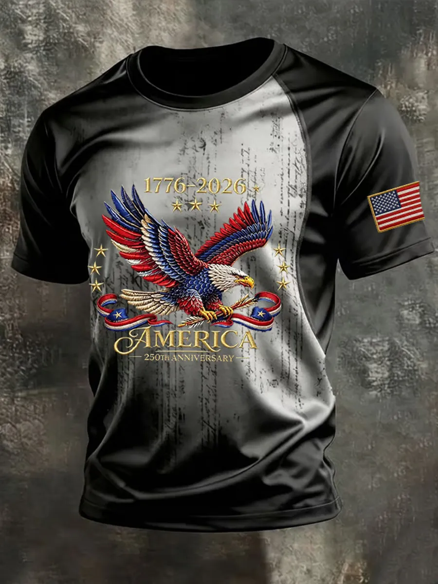 Men's 250th Anniversary Printed T-Shirt