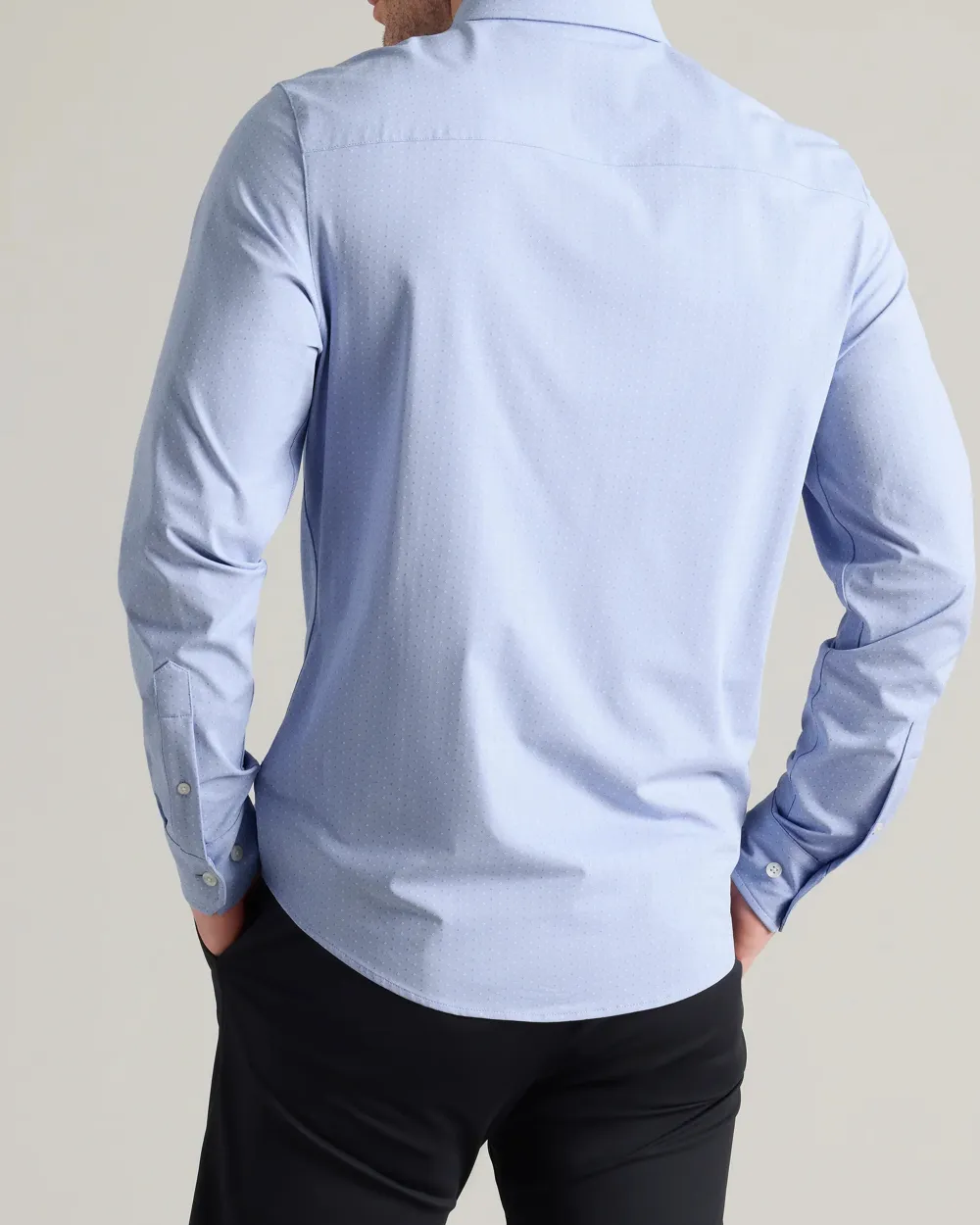 Men's Performance Comfort Long Sleeve Button Down Shirts