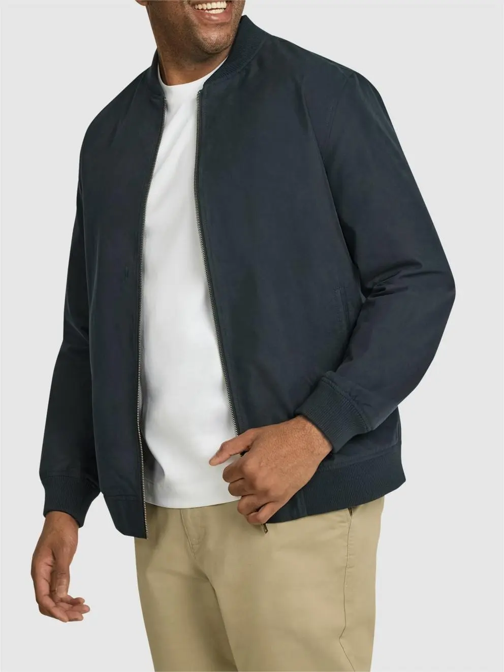 Men's Relaxed-Fit Bomber Jackets
