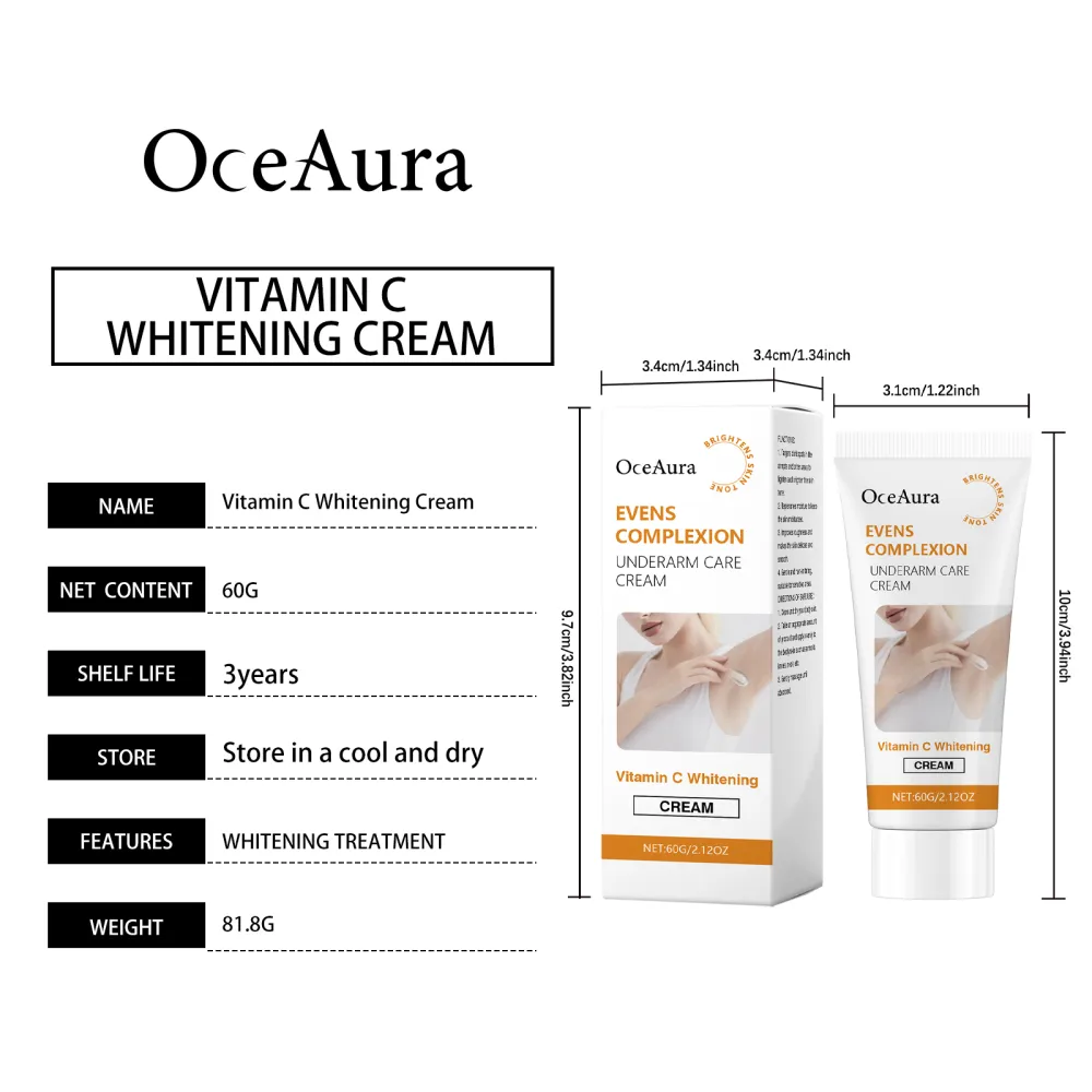 Underarm moisturizing cream