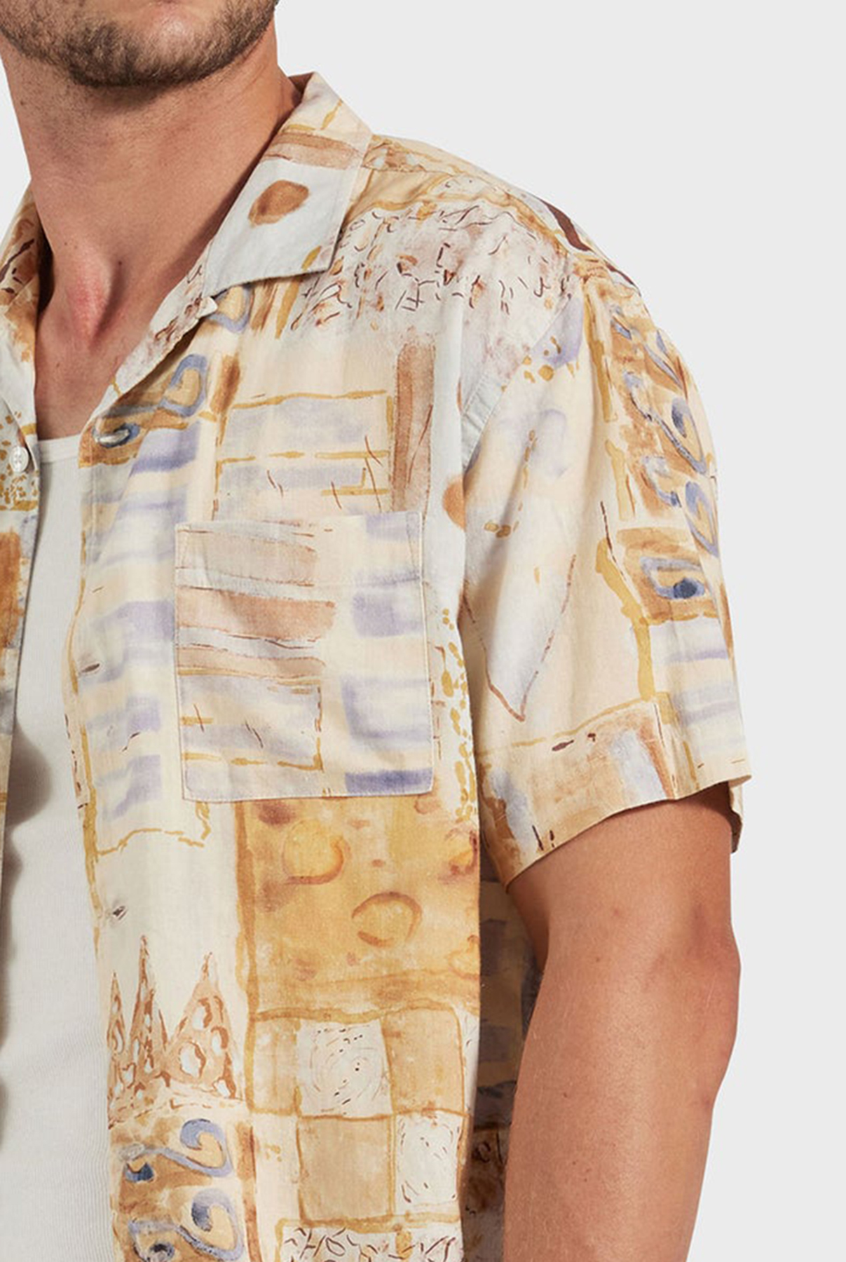 Larry Short Sleeve Shirt- Multi