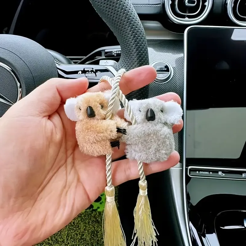 Cute Koala Car Rearview Mirror Hanging Ornament