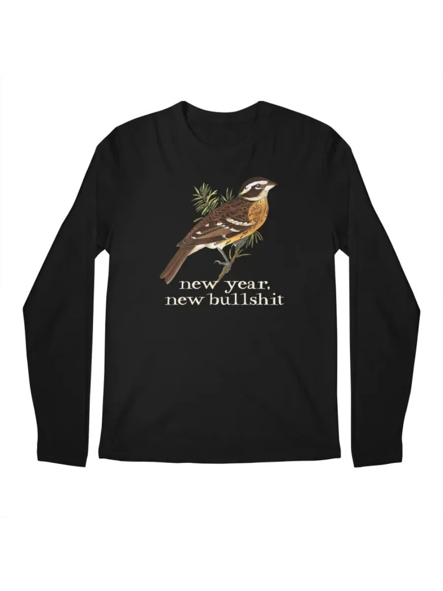 Bird Round Neck T-Shirt