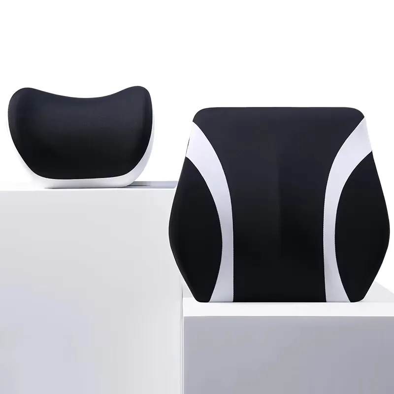 Car Seat Neck And Waist Cushion, Soft Cushion