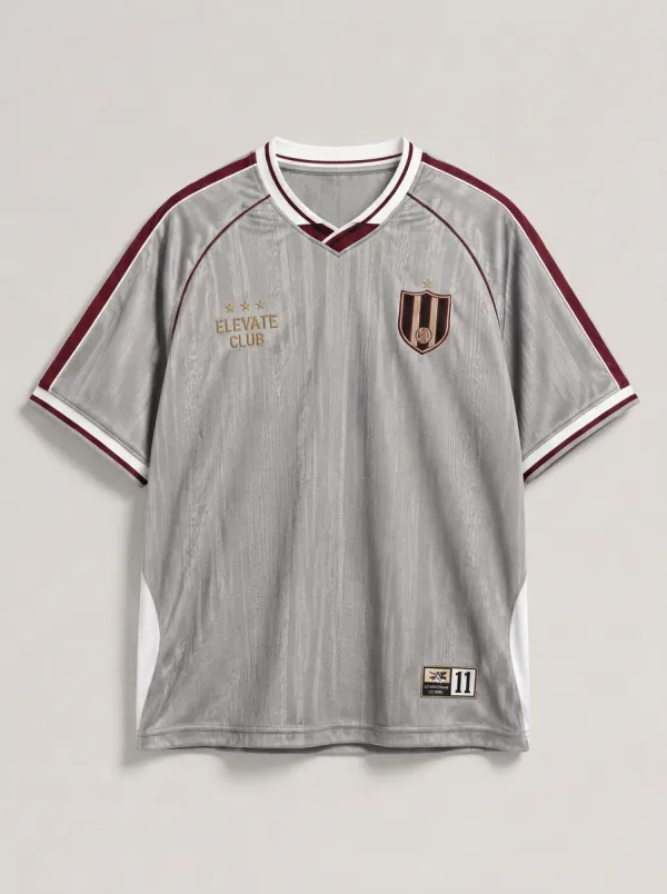 Men's Elevate Club Soccer Sportswear Graphic Printed Jersey Top