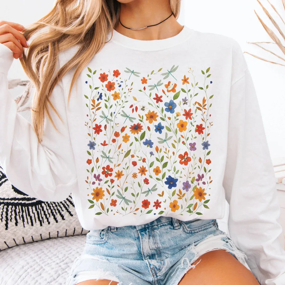 Wildflowers Long Sleeve Shirt