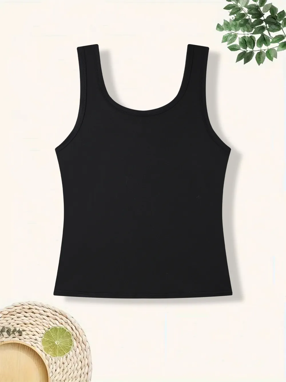 Glass Cherry Print Tank Top