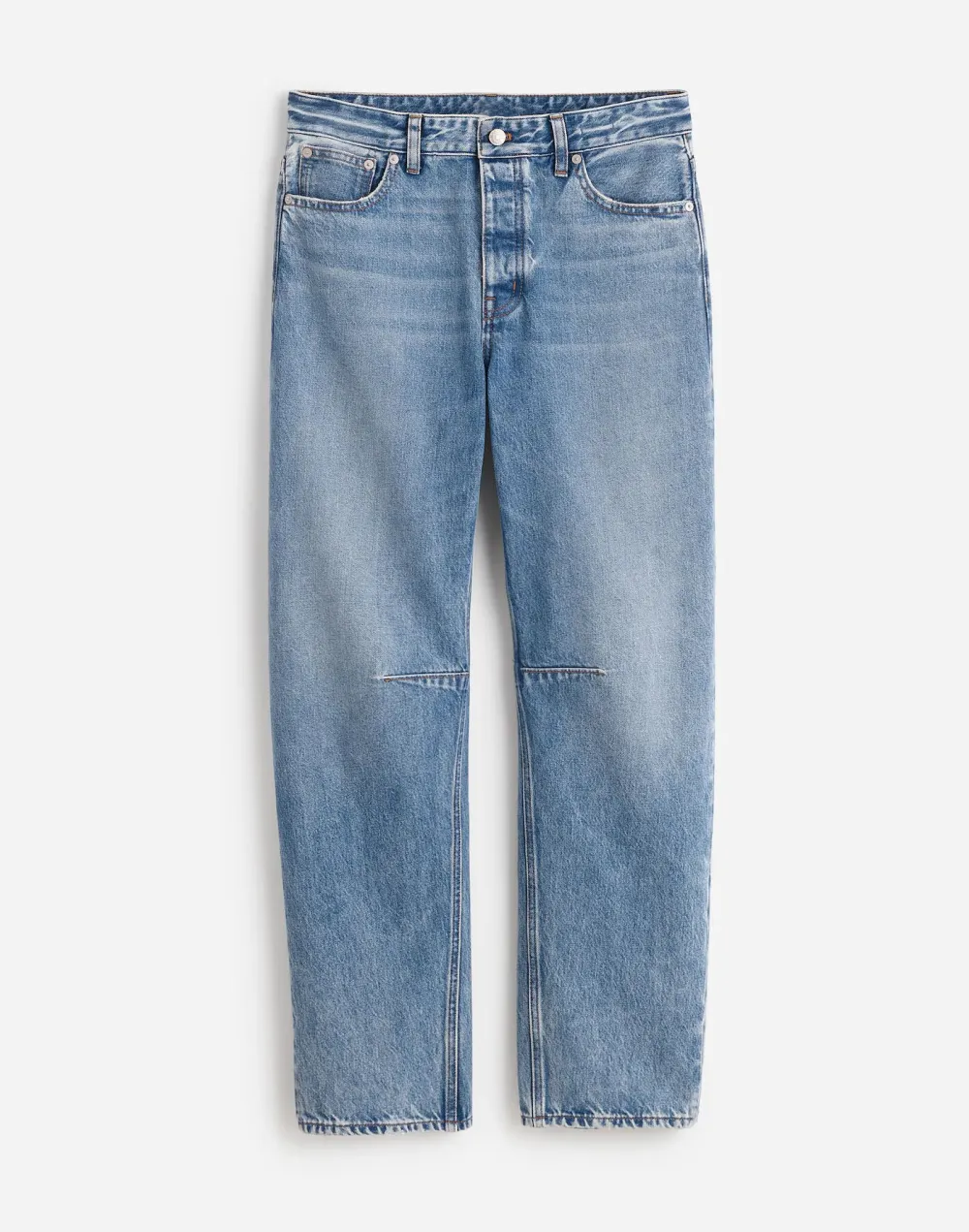 The Darted Barrel-Leg Jeans