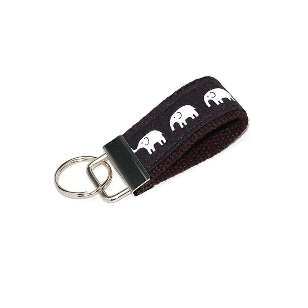 Elephants Lively Keychain