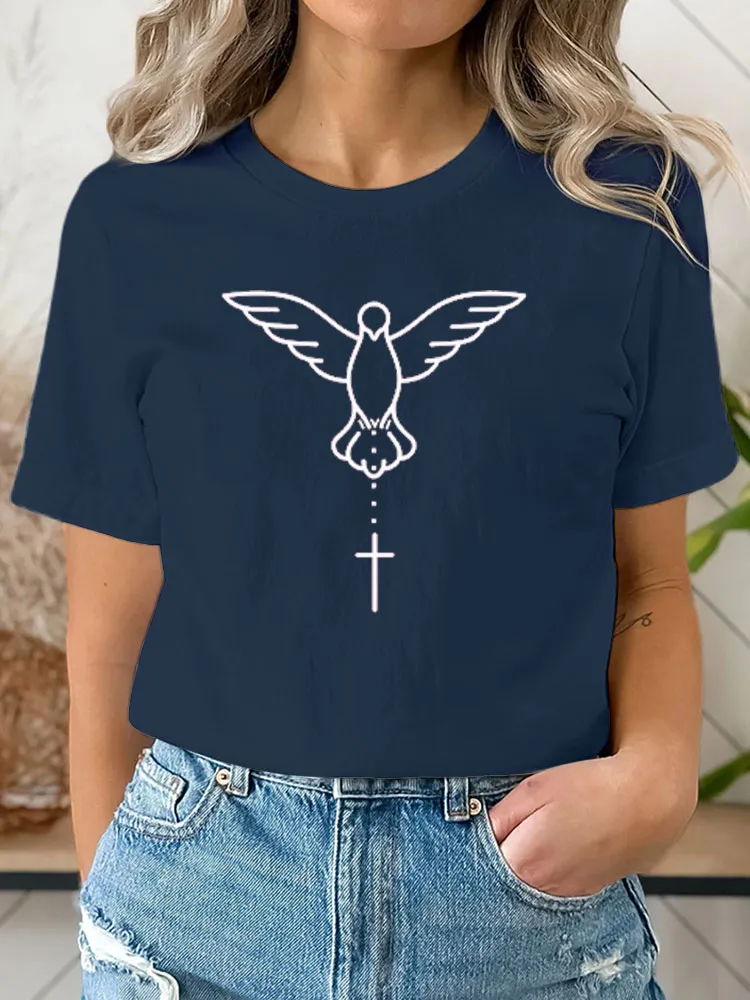 Holy Spirit Dove Religious Shirt, Apostolic Christian Shirt,Holy Spirit Catholic T-Shirt