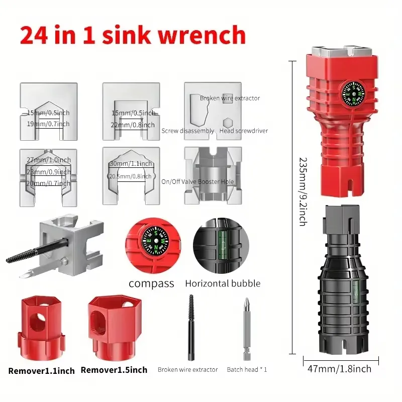 Multifunctional Sink Wrench