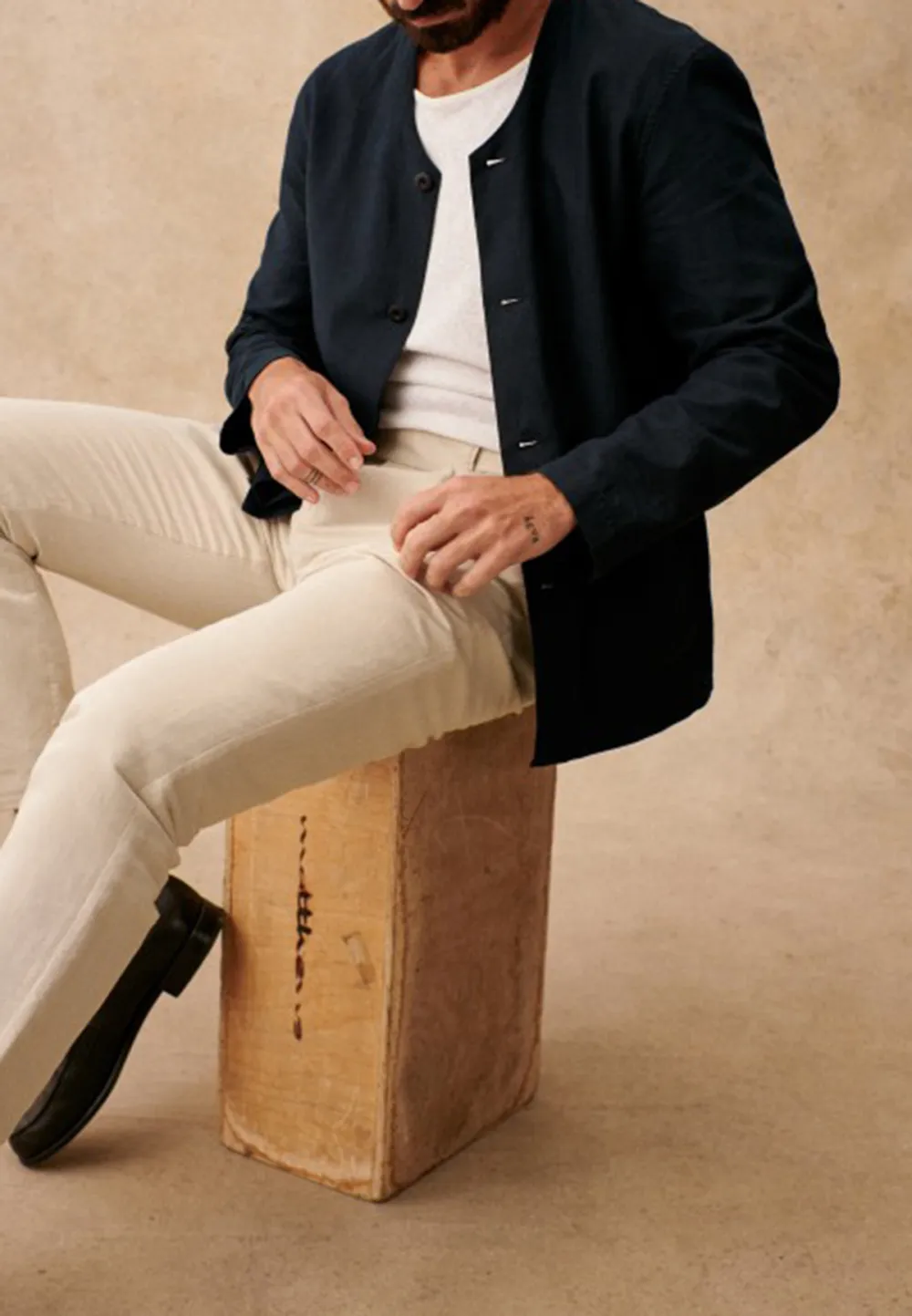  V Neck Jacket