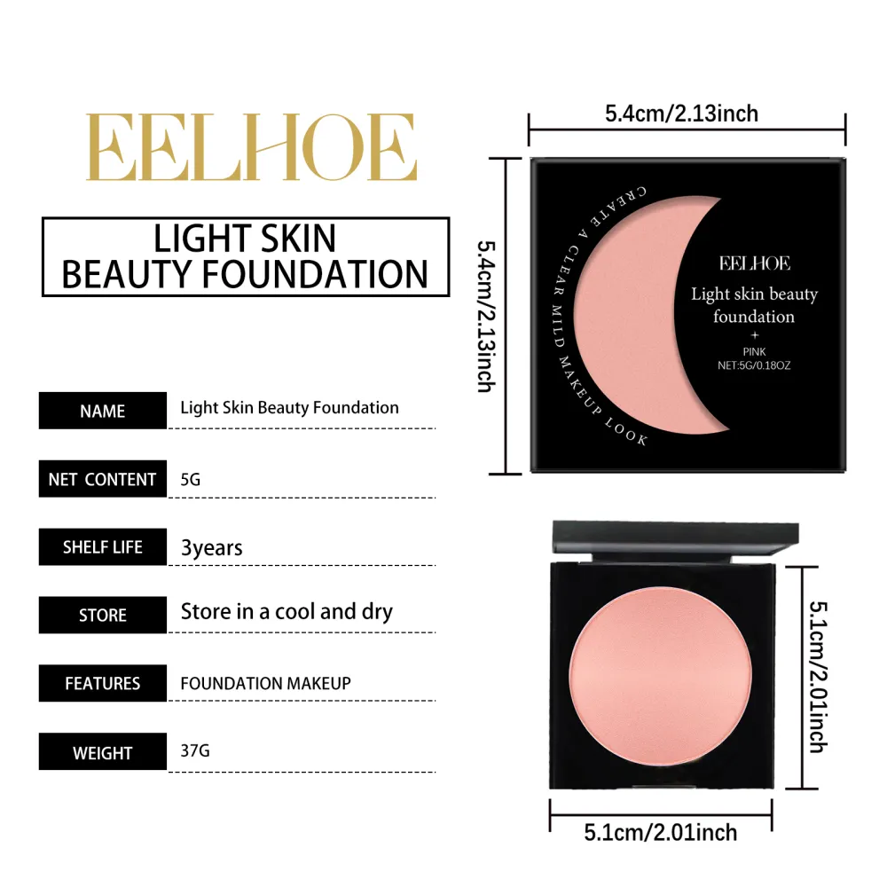 Pink hydrating concealer foundation cream