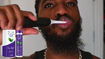 Fresh breath toothpaste tablets