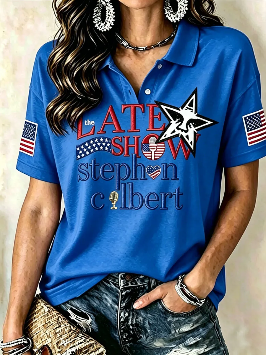 Hot Last Show Print Women'S  Polo Shirt