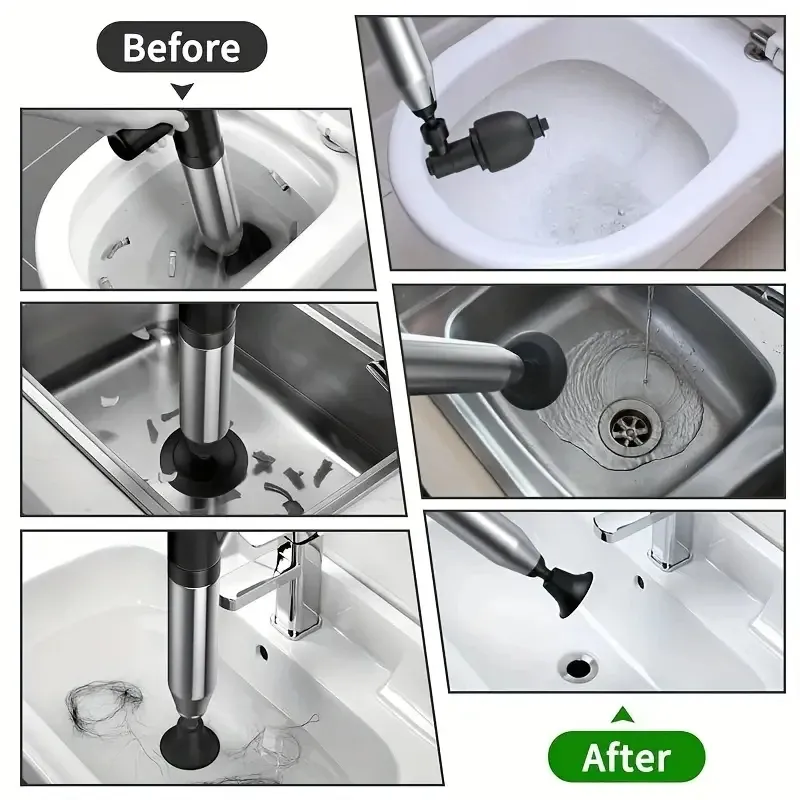 High Pressure Toilet Plunger