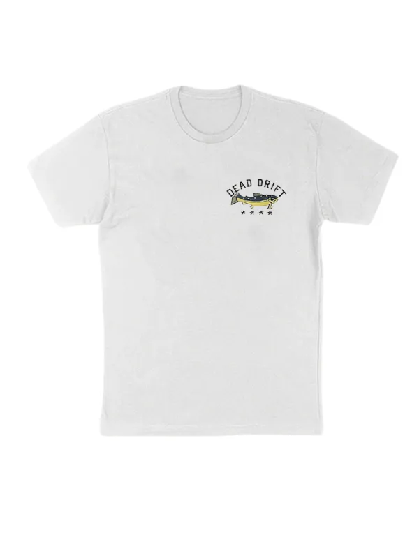 Fish On Crew Neck Tee