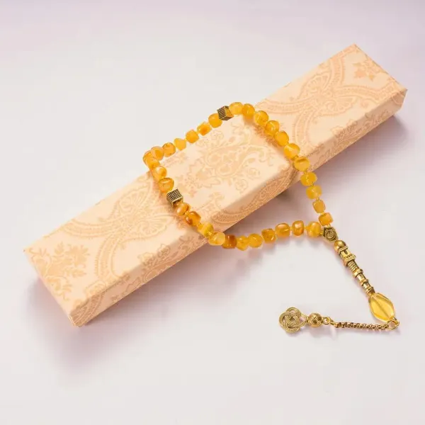 Elegant Natural Amber Gemstone Jewelry