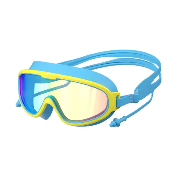 Wide-Field Anti-Fog And UV-Protective Children'S Swimming Goggles