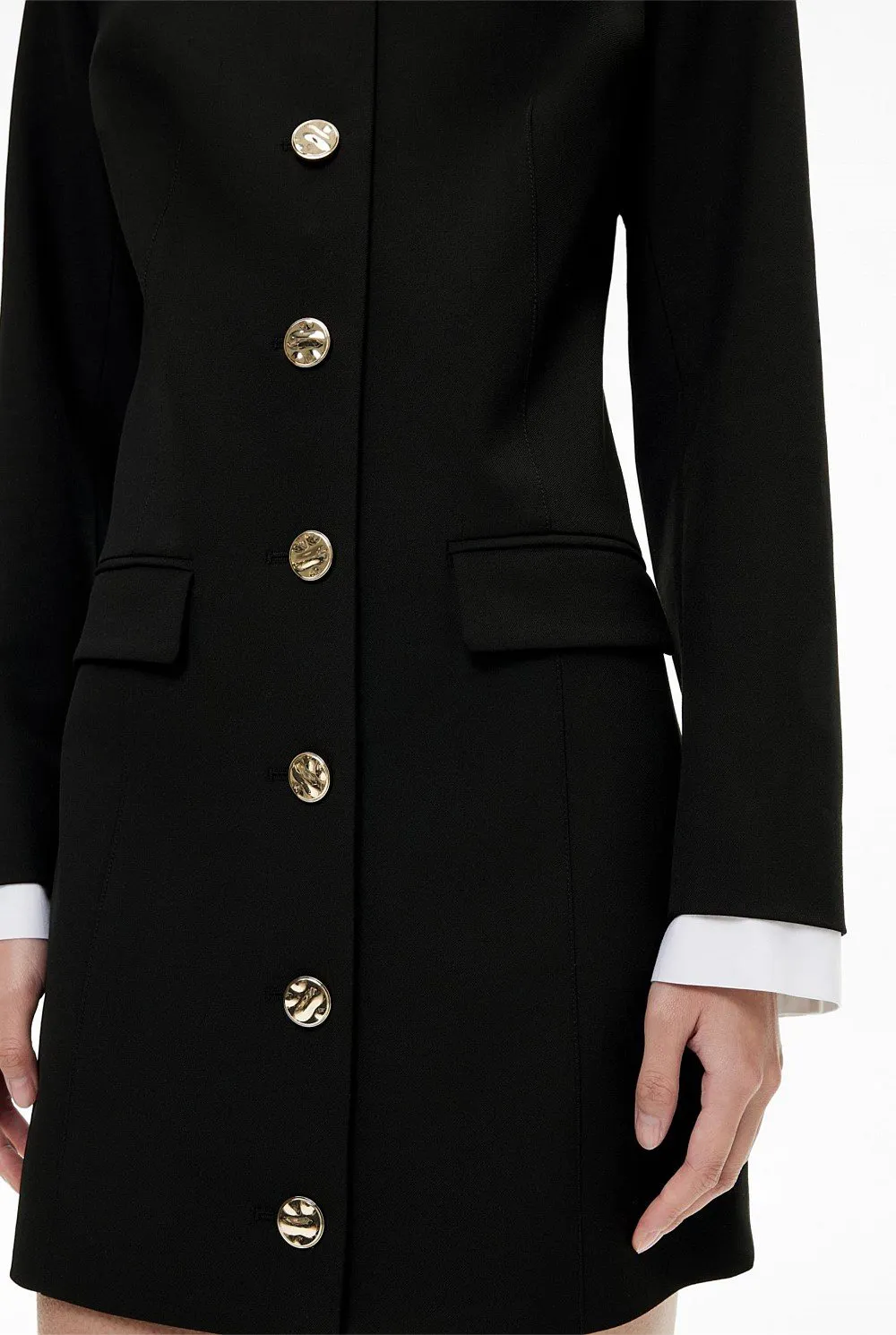 Elegant Button-Up Dress