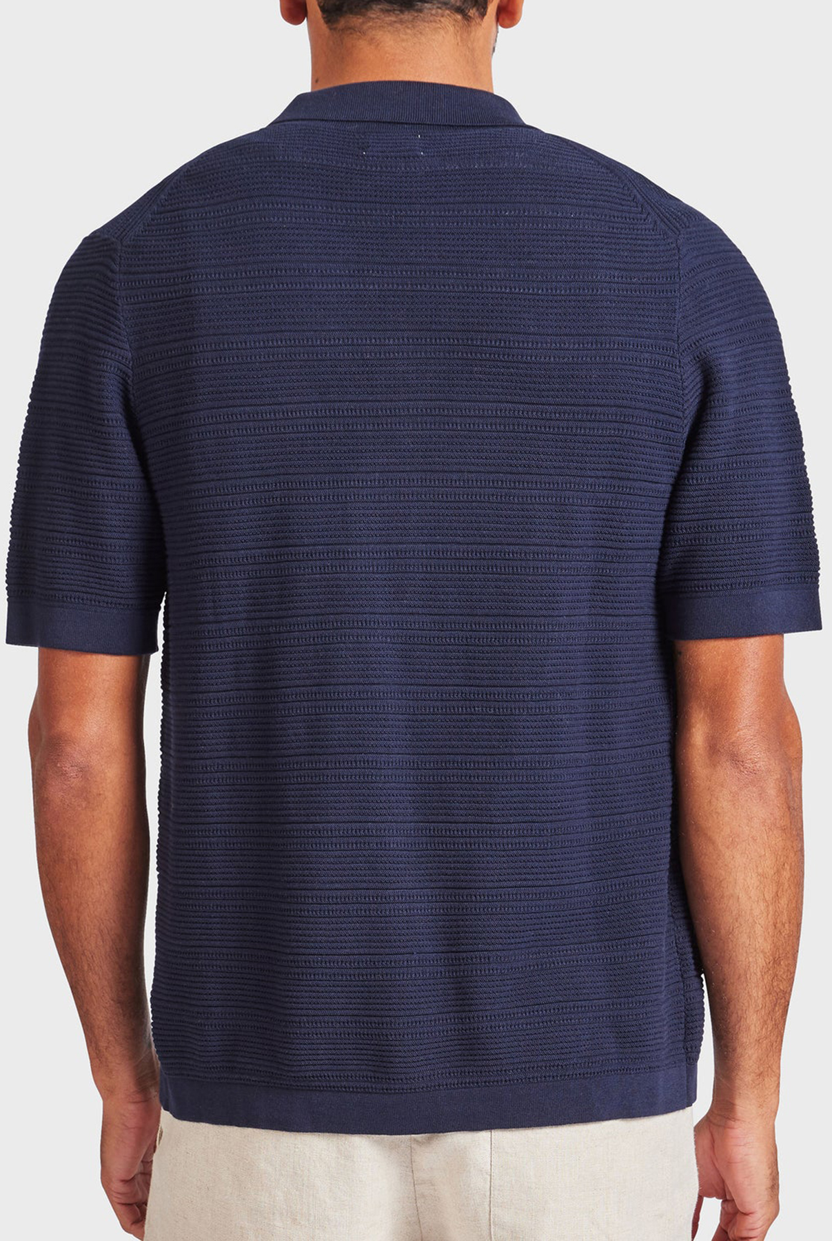 Monterey Knit SS Shirt-Natural