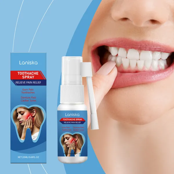 Gum Relief Spray Gentle Formula Soothes Discomfort & Protects Oral Health – On-the-Go Ease-CJ