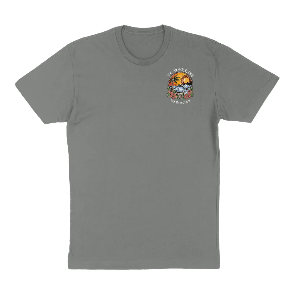 Coastal Relaxation Print T-Shirts