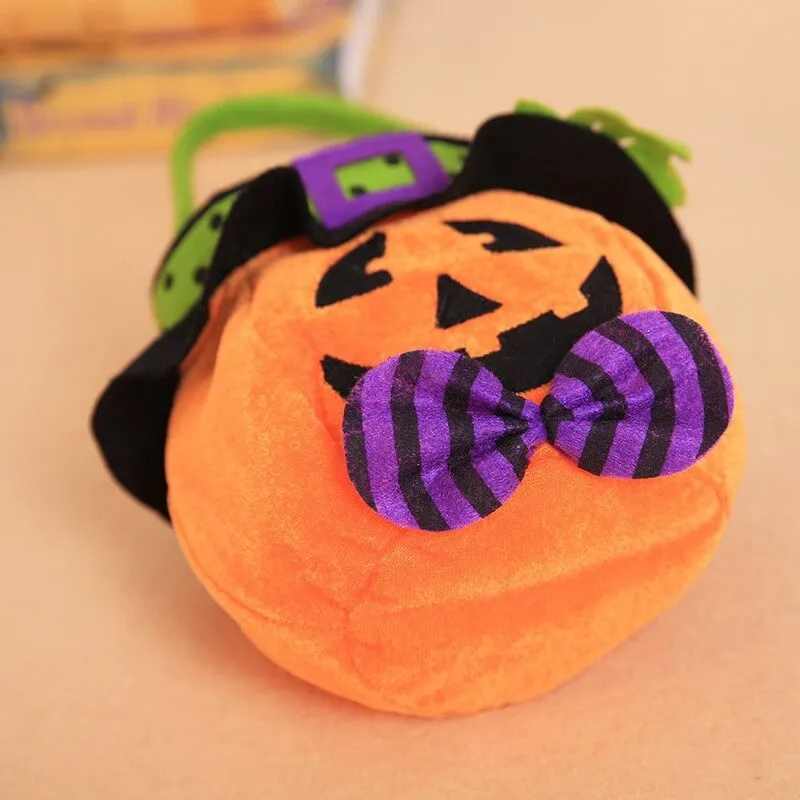 Halloween Witch Pumpkin Candy Bag