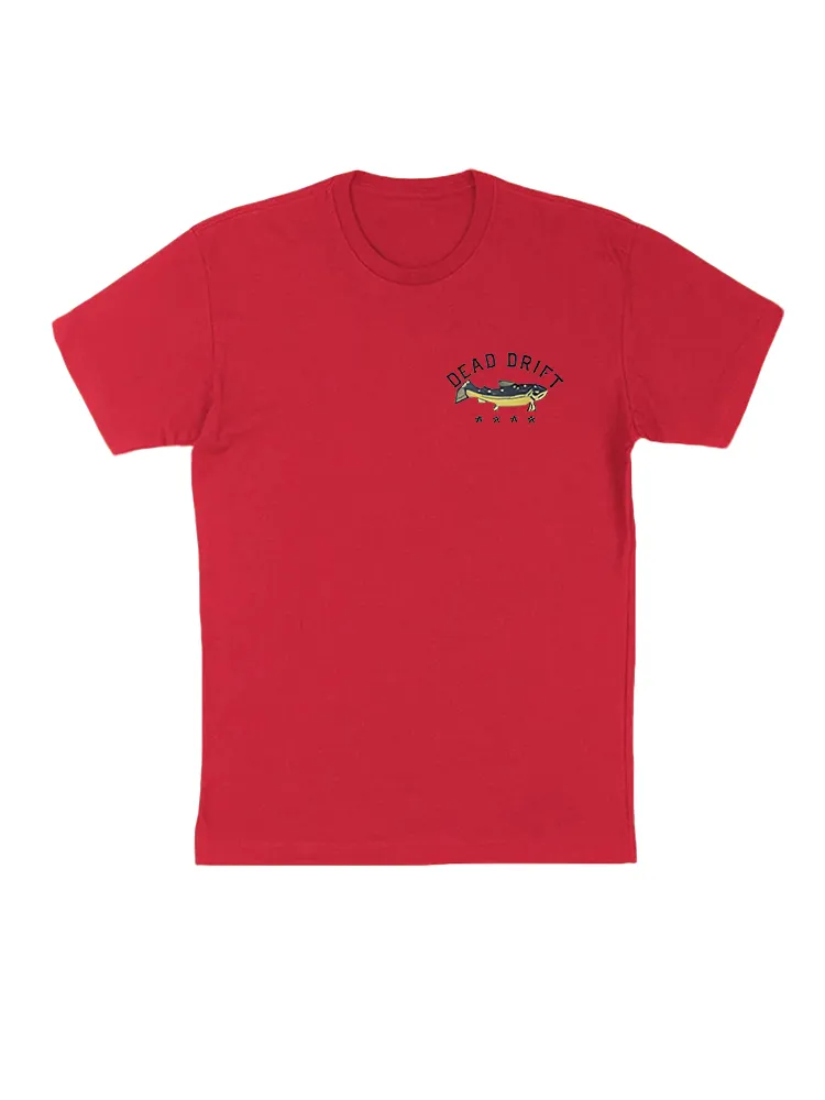 Fish On Crew Neck Tee