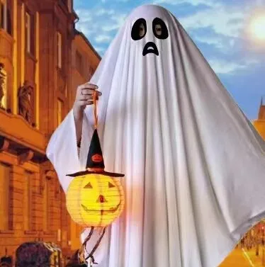 Halloween Ghost Costume Masquerade Ghost Cape Costume Cosplay Party White Cape