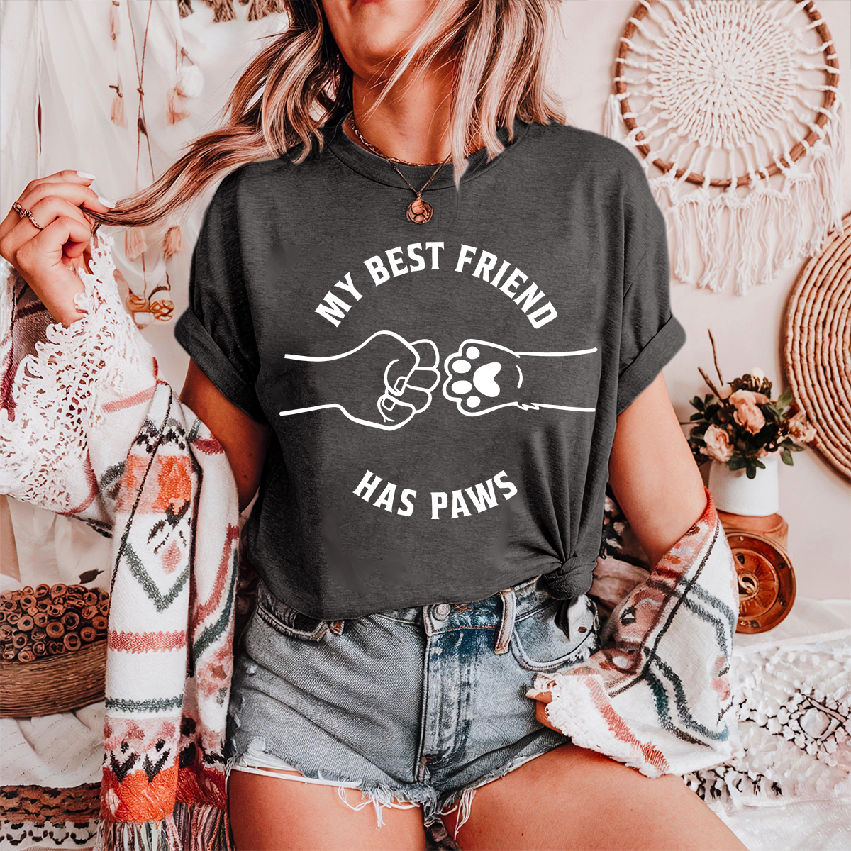 My Best Friend Has Paws T-Shirt