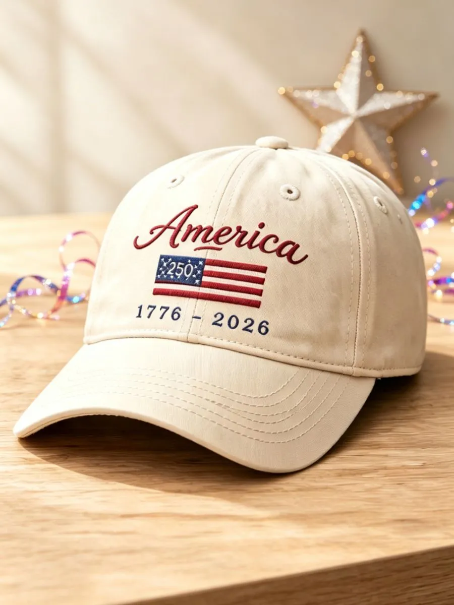 250th Anniversary Printed Hat for Men and Women