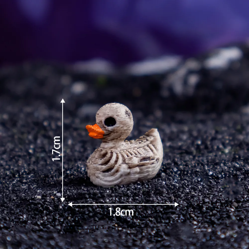 10pcs Halloween Skull Duck Skeleton Holiday Party Craft Decorations