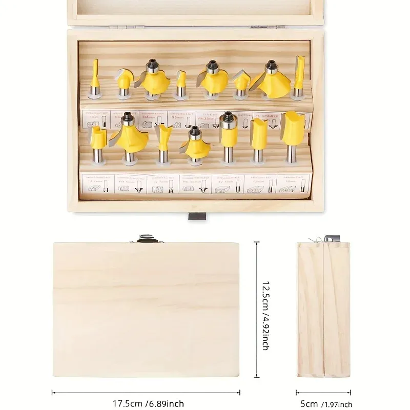 DIY Woodworking Router Bit Set