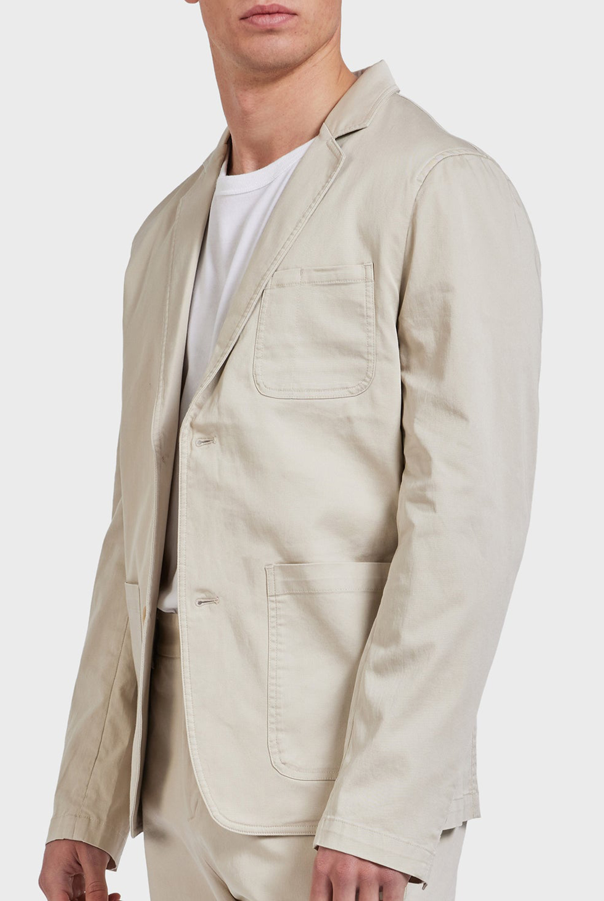 Soho Blazer- Stone