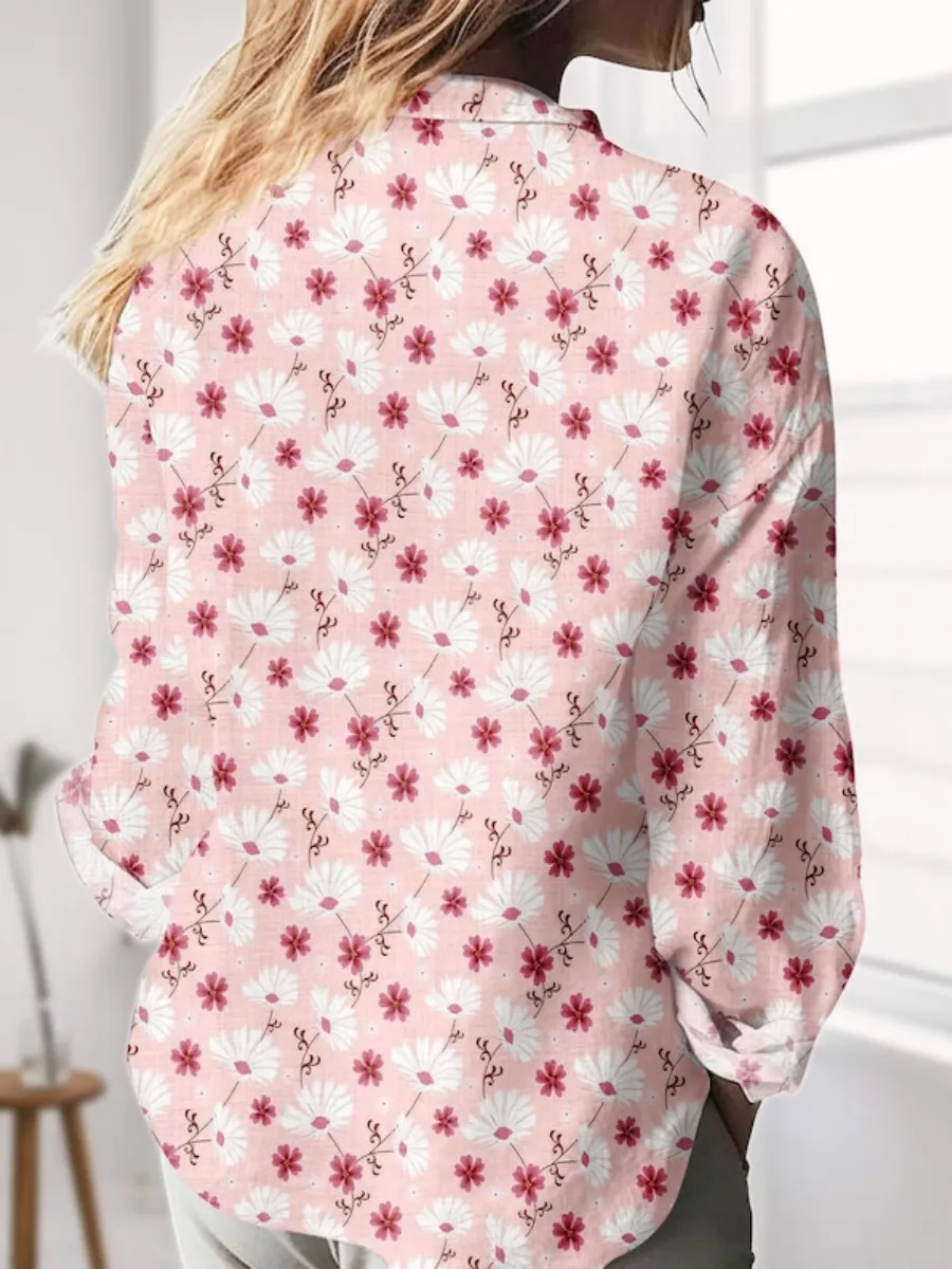 Floral Button Shirt