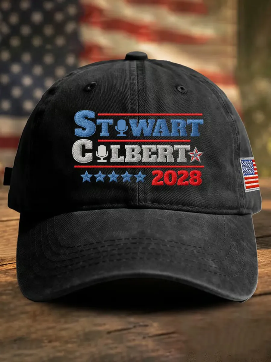 Retro Stewart Colbert 2028 Truthiness For All Print Baseball Cap