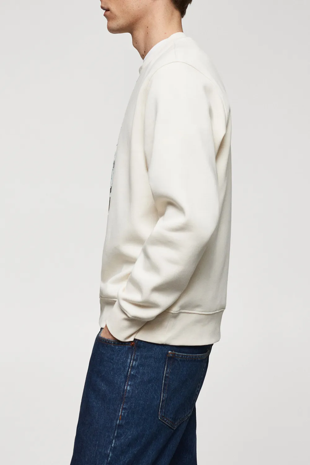 Art Graphic Crew Neck Sweatshirts