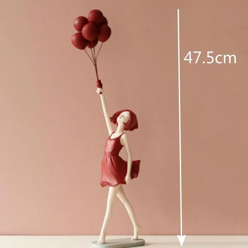 Girl With Balloon Sculpture