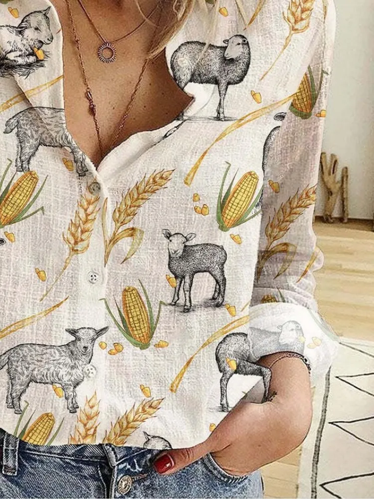 Sheep & Corn Farm Shirt