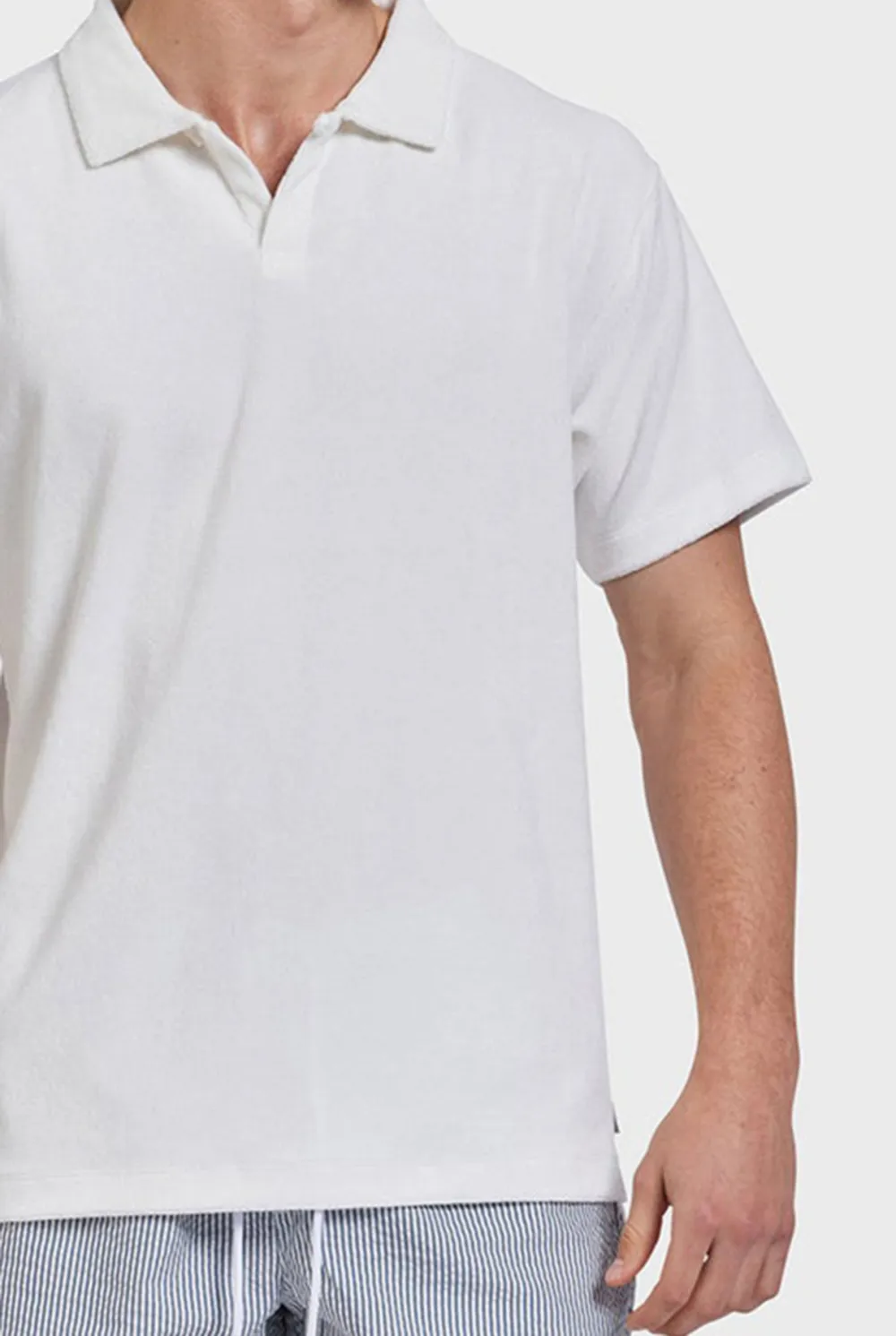 Short Sleeve Polo Neck Tee