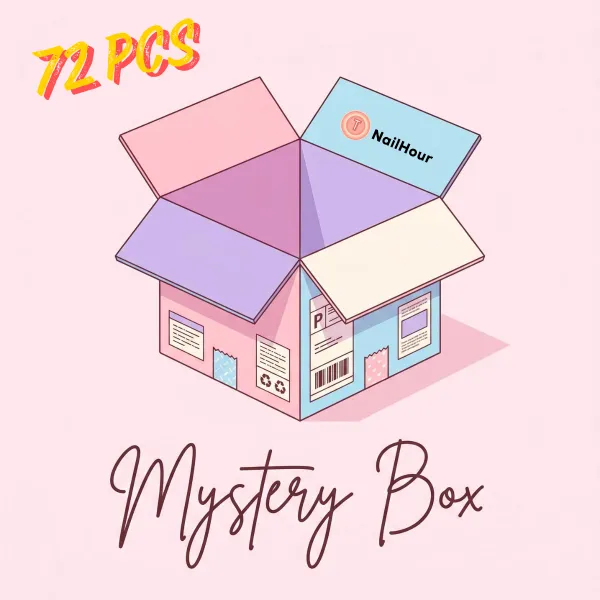 Nailhour 240Pcs Mystery Box