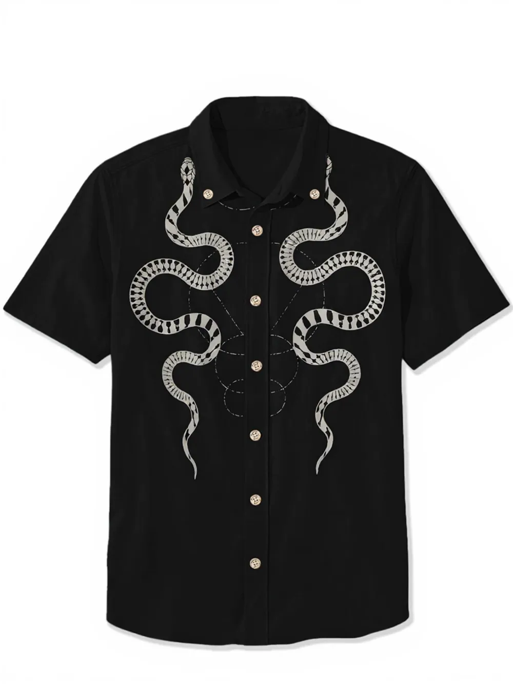 Snakes And Astrology - 100% Cotton Shirt
