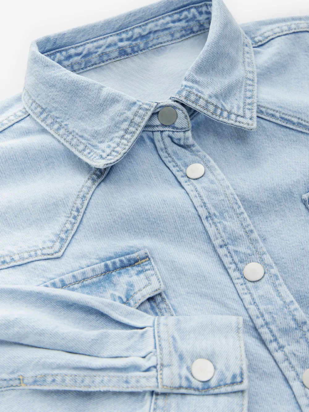 Loose Denim Casual Outing Office Shirt