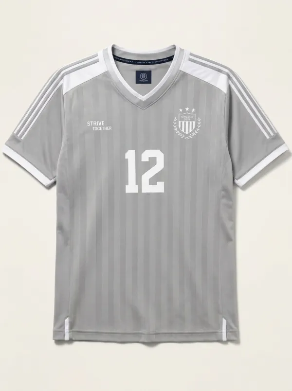 Men's Athletic Club Strive Together Number 12 Printed Soccer Jersey