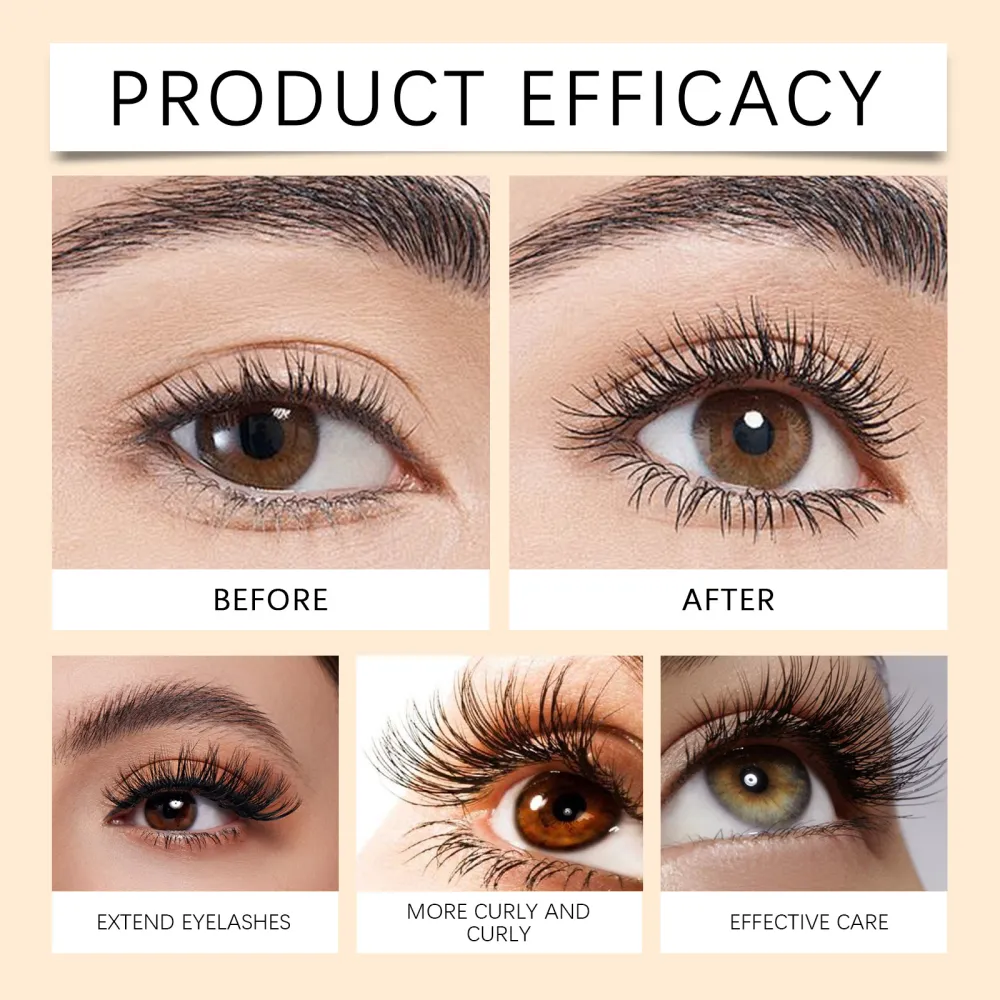 Fox-eye glue-free false lashes