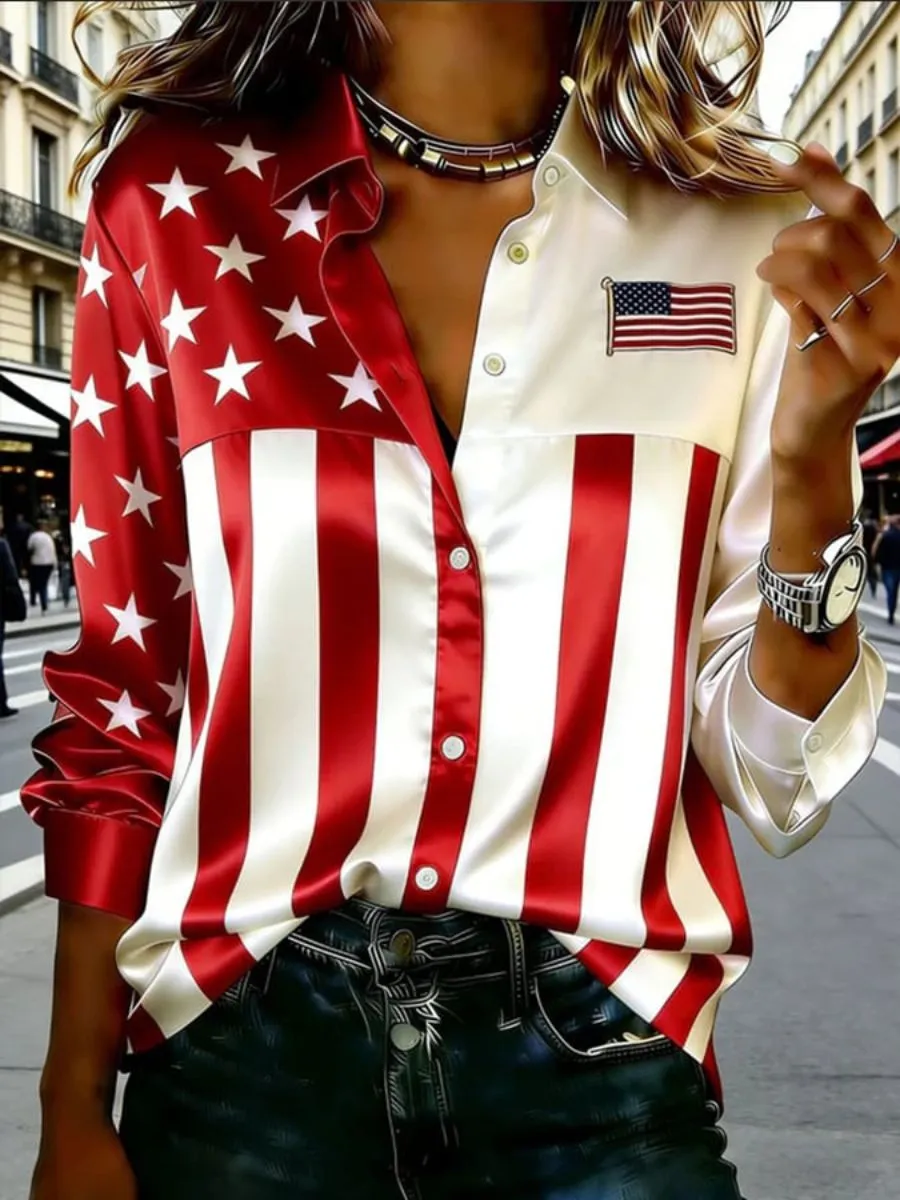Women's 250th Anniversary Printed Shirt