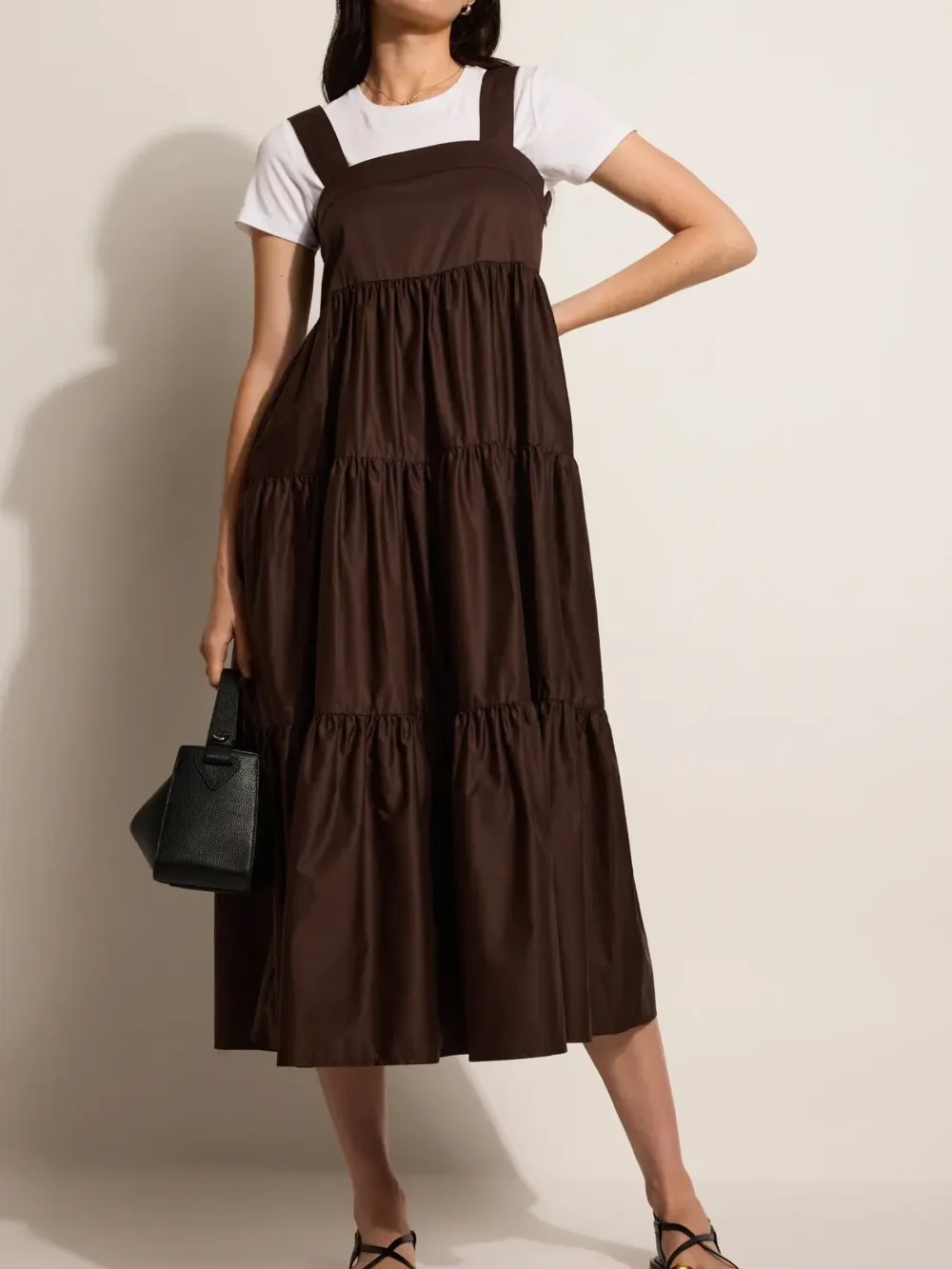Chocolate Chip Tiered Dress